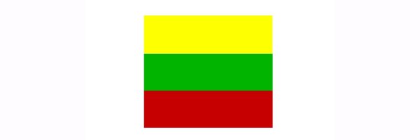 Litauen Flaggen