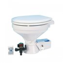 JABSCO QUIET FLUSH Komfort  Toilette mit Spülpumpe Softclose 12V