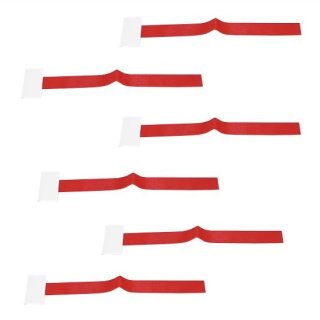 Segel-Trimmfäden in rot  für das Großsegel 6 Stück