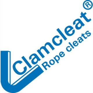 Clamcleat® FINE LINE Steuerbord oder Backbord für Tau 2 - 5 mm