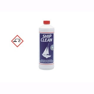 Shipclean - der Reiniger für starkverschutzte Oberflächen 1l