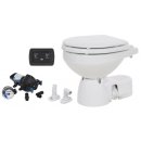 JABSCO Toilette Quiet Flush E2 Becken: Komfort SoftClose 12V