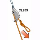 Clamcleat CL253 Alu 4-8mm Trapezklemme