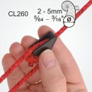 Clamcleat CL260 Nyl 2-5mm (Blister 8 Stk)