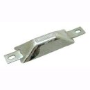 Rumpfanode zum Anschr., rechteckig Zn 120x46x35mm + Laschen