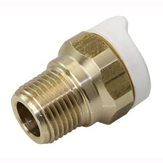 Whale WX1513B Adapter 1/2 NPT Male (Messing)-15mm
