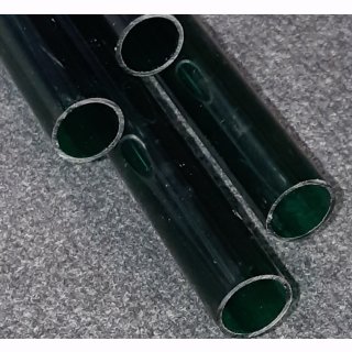 Polycarbonat Kunststoffrohr grün D= 20 x 17,6 mm L= 2000 mm