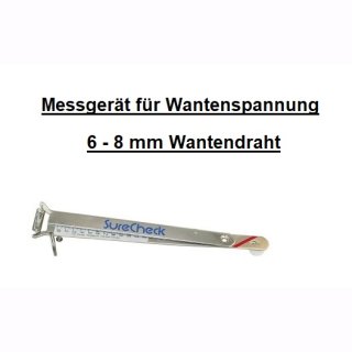 Messgerät für Wantenspannung   6 - 8 mm Wantendraht