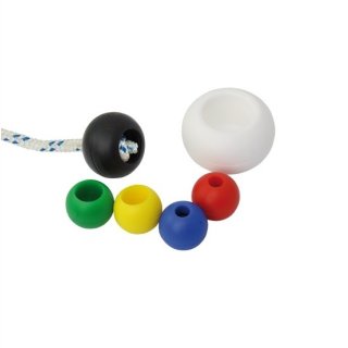 Griffkugel aus Kunststoff (22 mm) für 6 mm Tauwerk in verschiedenen Farben