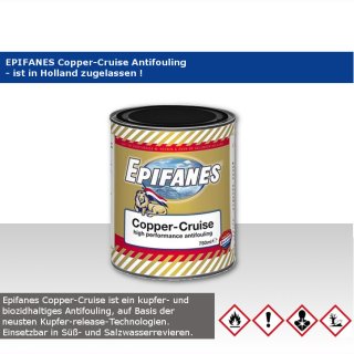 EPIFANES "Copper-Cruise" - in Hellblau - 2,50 l