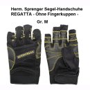 Segel-Handschuhe M - REGATTA, ohne Fingerkuppen