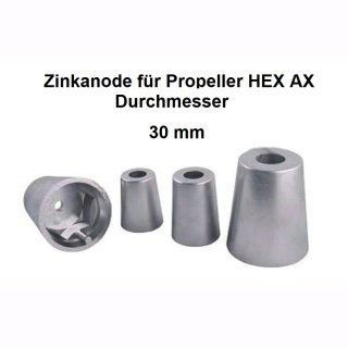 Zinkanode für Propeller HEX AXØ30
