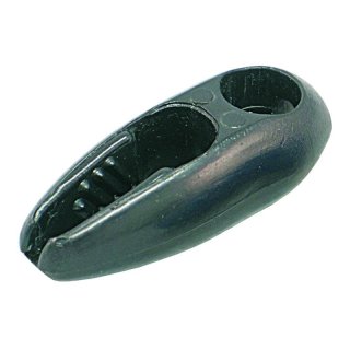 Speedclip schwarz für 4 - 5 mm Gummileine