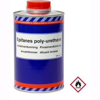 EPIFANES Pinselverdünner für 2 K Polyurethan Farben - 1 l
