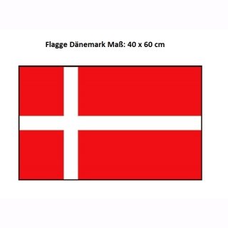 Flagge 40 x 60 cm DÄNEMARK
