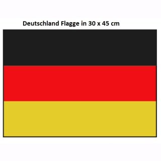 Flagge  30 x  45 cm  DEUTSCHLAND          SB-Pack