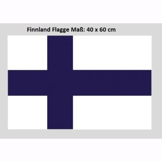 Flagge  40 x  60 cm  FINNLAND