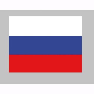 Flaggen Russland in verschiedenen Maßen