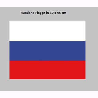 Flagge  30 x  45 cm  RUSSLAND