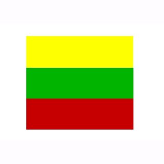 Flaggen Litauen in verschiedenen Maßen
