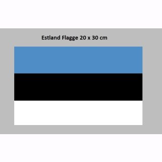 Flagge  20 x  30 cm  ESTLAND