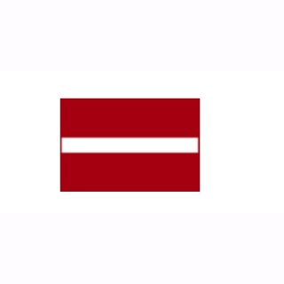 Flaggen Lettland in verschiedenen Maßen