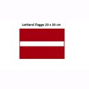 Flagge  20 x  30 cm  LETTLAND             SB-Pack