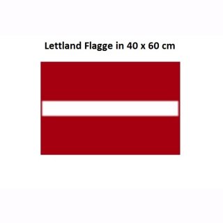 Flagge  30 x  45 cm  LETTLAND