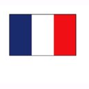 Flaggen Frankreich in zwei Maßen