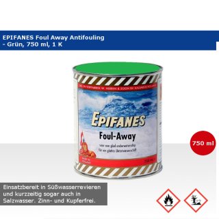 EPIFANES Foul Away Antifouling - Grün