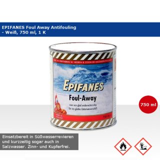 EPIFANES Foul Away Antifouling - Weiß